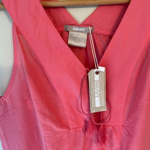 Ink + Ivy Women  Sleeveless Blouse Top Eyelet - Picture 5 of 9